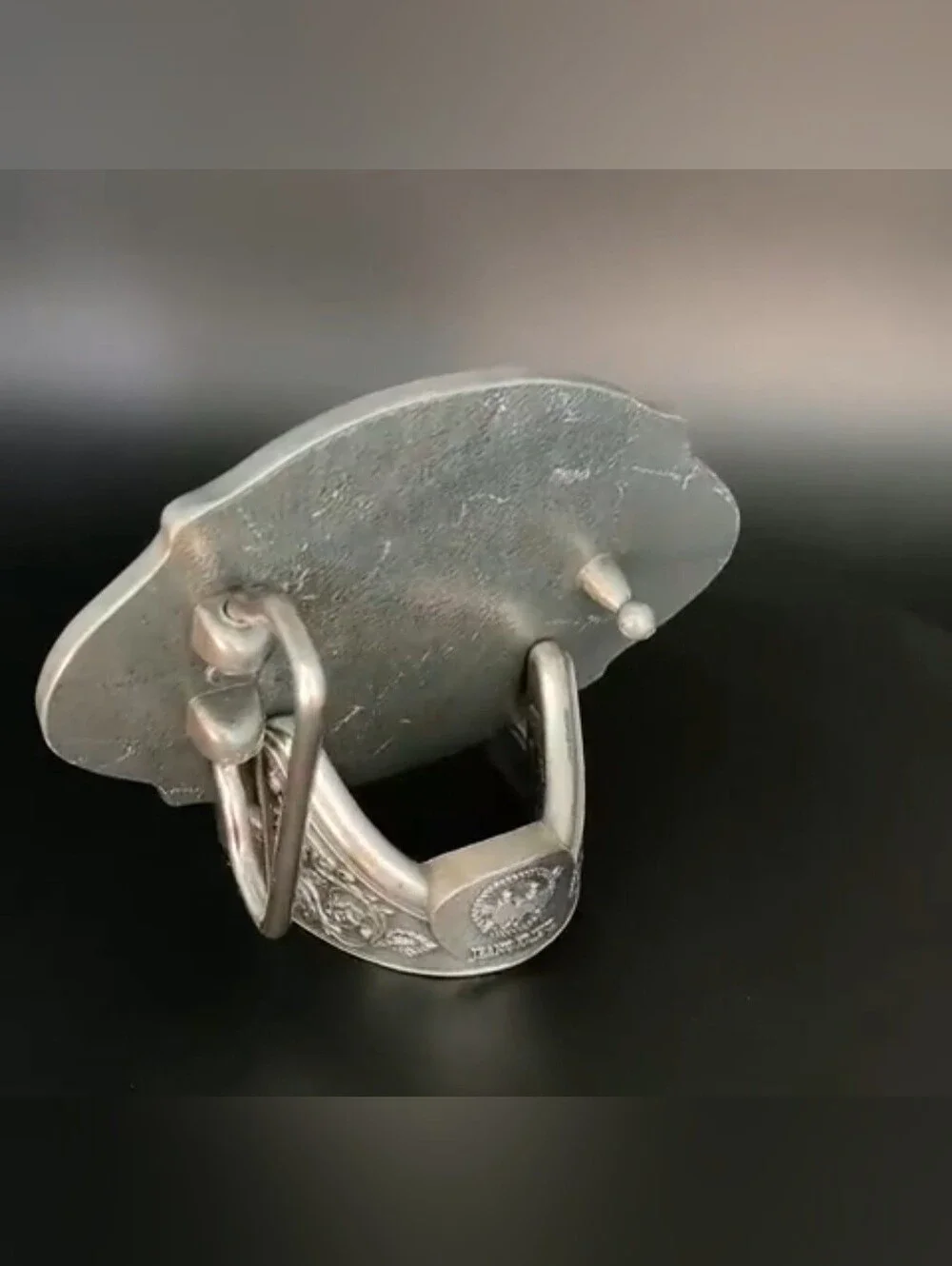 Carpenter Silver Oval Tools Hammer Level Saw Belt Buckle Unisex